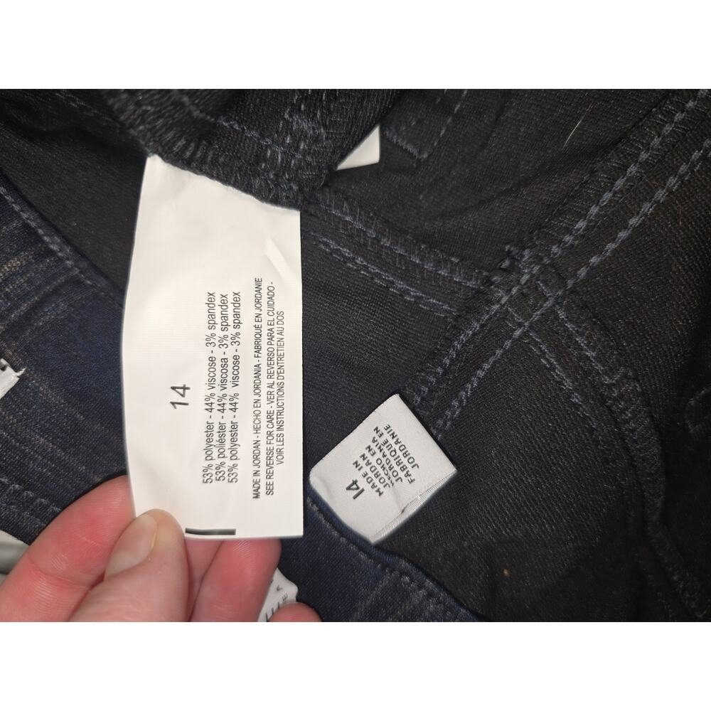 Nine West Ponte Heidi Pants Size 14 Womens Plaid - Picture 9 of 10